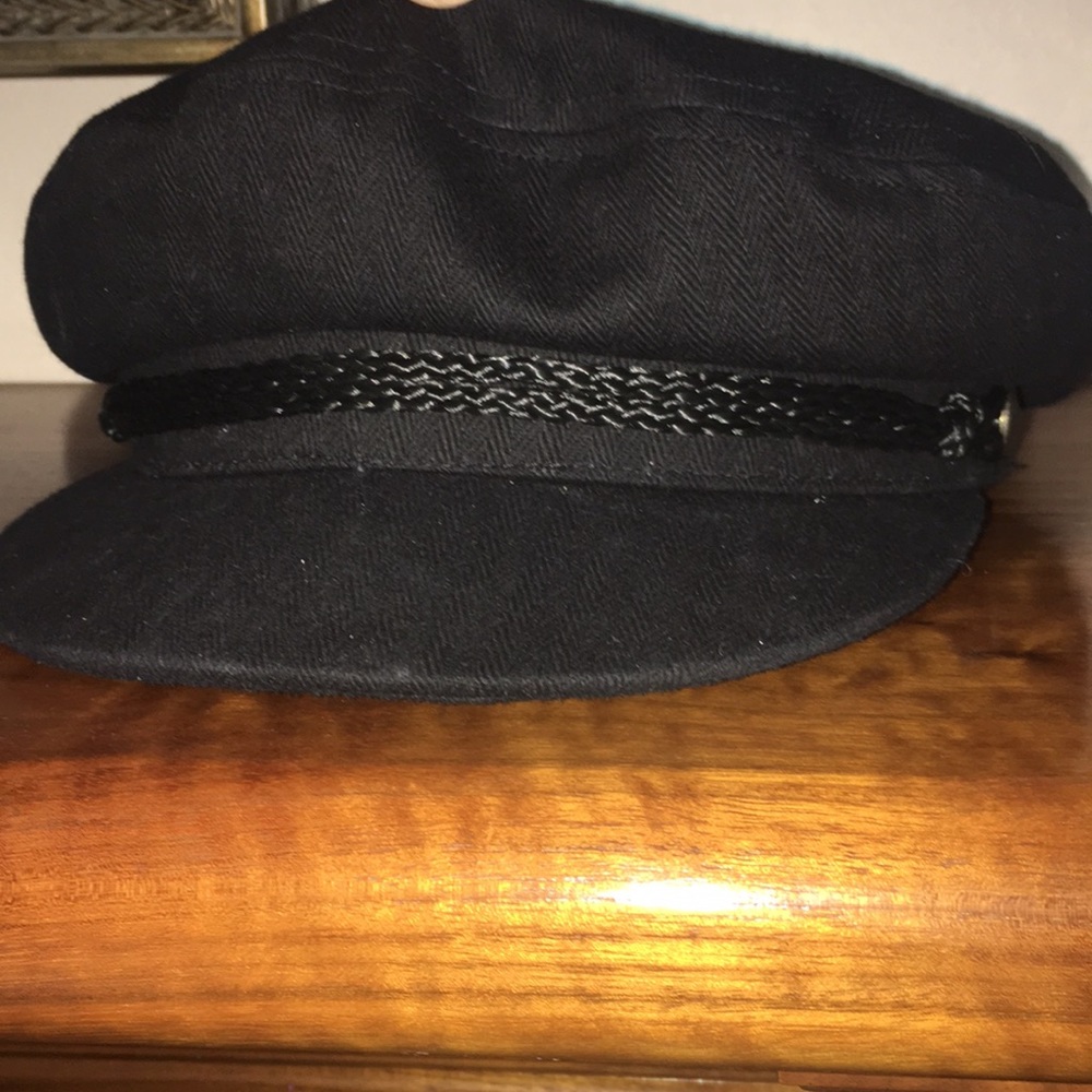 Black Brixton Baker Boy Hat